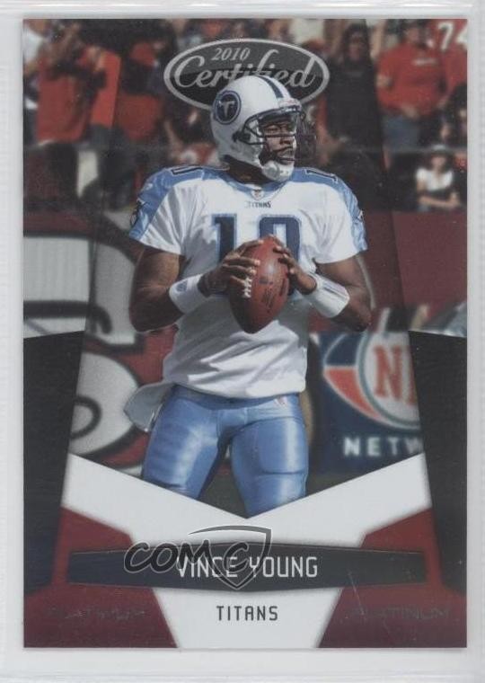 2010 Certified Platinum Red 56/999 Vince Young #146 0c4