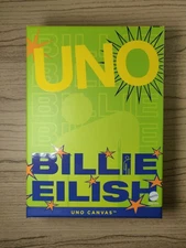 UNO Billie Eilish Musician Card Game Mattel Creations UNO Canvas NEW SEALED