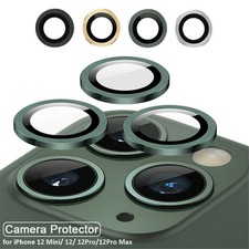 Metal Ring Screen Camera Lens Protector Film Luxury Glass Tempered