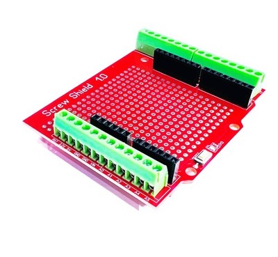 Proto Screw Shield for Arduino Uno R3 R4 - Assembled Terminal Block Prototype...