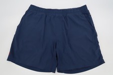 Rhone 7" Mako Lined Shorts Mens Size Large Navy Athleisure Performance Running