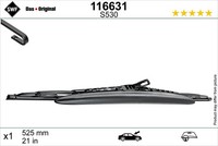 SWF Wischblatt Fahrerseitig U.A. FüR Alpina, Audi, Bmw, Fiat, Ford, Jaguar