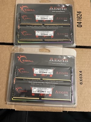 Lot Of 4x 8GB G. SKILL Aegis DDR4 3200 CL16 (4x8GB)