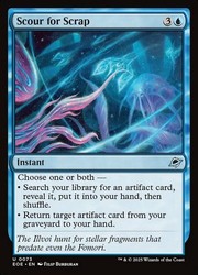Scour for Scrap 73 Edge of Eternities Uncommon Instant