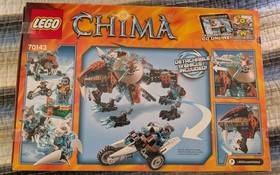 LEGO Chima 70143 Sir Fangar's Saber-Tooth Walker Building Toy- New Sealed Box