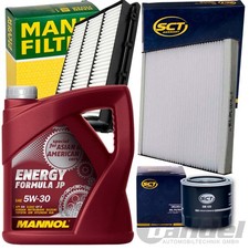 FILTER SET SATZ+MANNOL 5W30 ÖL passend für HYUNDAI 1.6 GDI TUCSON KIA SPORTAGE