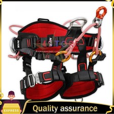 Tree Care Sit Half Body Harness Arborist Climbing Saddle Original Quality Goods
