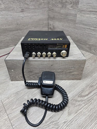 🔥 Midland Power Max “Gold Knob” 77-250G with Microphone - Tested & Working