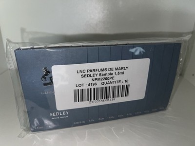Parfums De Marly Sedley Sample Pack New