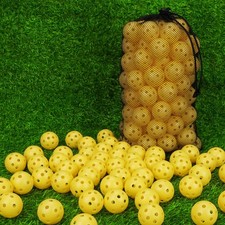 Practice Golf Balls 72 Pack 42mm Plastic Training Balls for Swing Practice