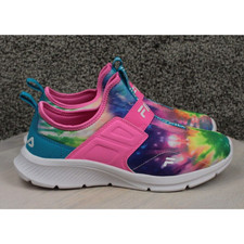 FILA Slip On Sneakers Girls 6.5 Tie Dye Athletic Shoes New No Box Lightweight