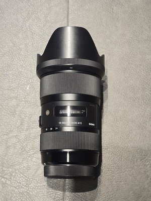 Sigma 18-35mm/1,8 DC HSM Art f. Canon EF-Mount (Ar gebraucht Objektiv