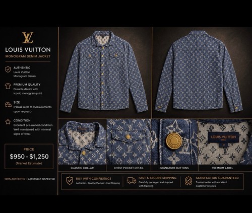 Louis Vuitton Denim Jacket