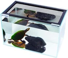 Adjustable Mesh Aquarium Lid for 2, 5, 10, 20 Gallon Tanks, Custom Fit Up to