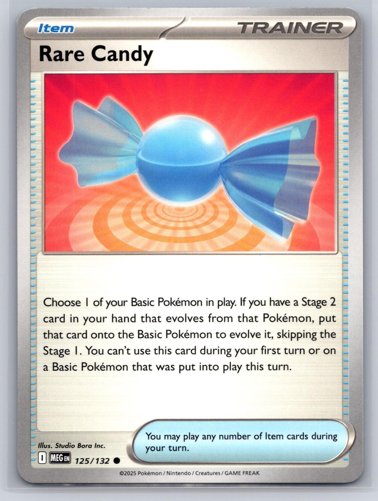 Rare Candy Pokemon ME01: Mega Evolution #125/132