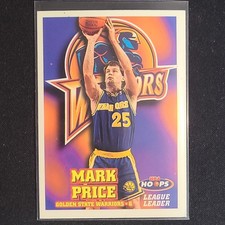 SkyBox 1997-98 NBA Hoops Mark Price #8 League Leaders Golden State Warriors