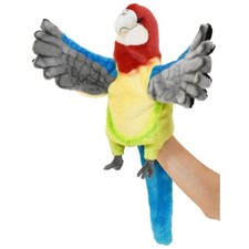 HANSA BH7351 Crimson Rosella Hand Puppet