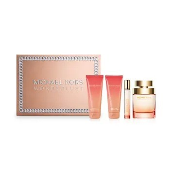 #ad Michael Kors Ladies Wonderlust 4pcs EDP Gift Set Fragrances 850050174318 $52.99