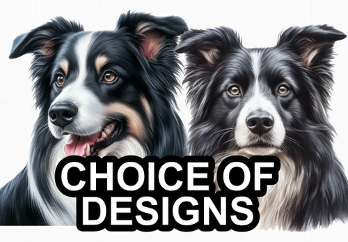 Border Collie Self Adhesive Dog Sticker