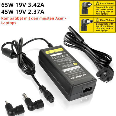 65W/45W 19V Netzteil Ladegerät für Acer TravelMate B113 TMB113-E TMB113-M Series