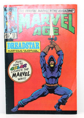 Marvel Comics ~ Marvel Age #13 ~ 1983  Dreadstar ~VF Condition Super Hero Action