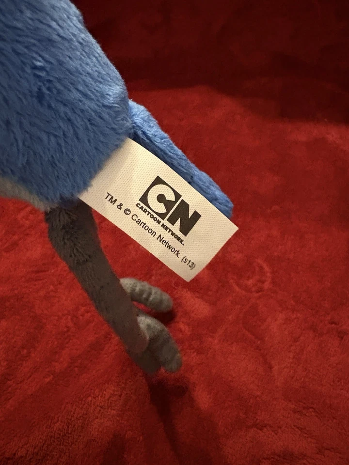 Red de dibujos animados de 8 pulgadas de peluche de Mordecai and Rigby de Mardocai and Rigby regular Show Foto 4 de 4