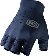 100% - 10021-00012 - Sling Short Finger Gloves - Navy - Large