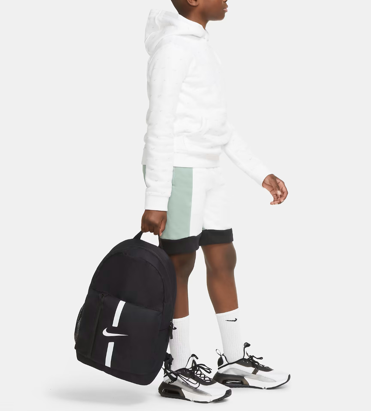 Nike Academy Team Soccer Backpack 22L Black White New DA2571 010 New