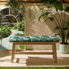 OHS Print Outdoor 2 Seater Bench Cushion Garden Furniture Seat