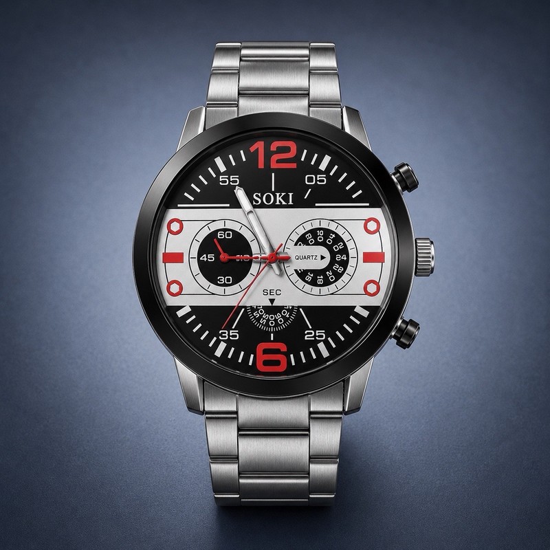Casual Men's Watch Business Quartz Watch
