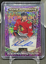 2024-25 O-Pee-Chee Platinum NOLAN ALLAN Rookie Autographs Violet Pixels 11/65
