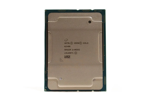 Intel Xeon Gold 6240R 2.40GHz 24-Core 48-Threads 35.75MB LGA 3647 CPU P/N: SRGZ8