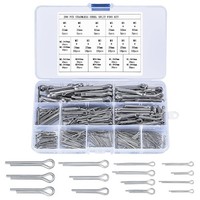 Splinte Set Edelstahl 304 290 StüCk Sicherungssplinte Fahrzeug Sortiment Stecker