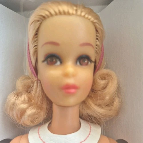 OOAK Vintage No Bangs TNT Blonde Reroot Francie Doll Barbie