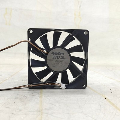1 PCS    Fan  D08R-12TL 06B  DC12V 0.08A 8015  8CM 3-wire cooling fan #zc