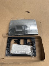 Geberit Delta Flush Plate Silver