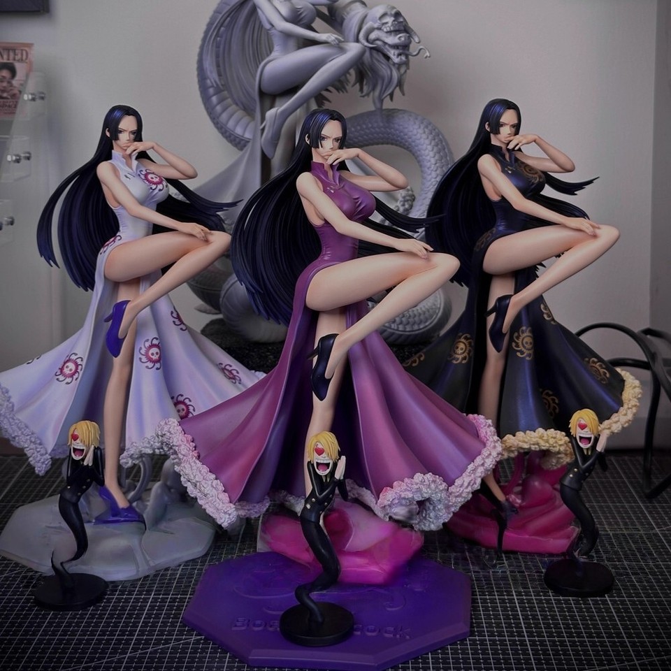 AS Studio One Piece Boa·Hancock Resin Statue In Stock H26cm POP Scale ...
