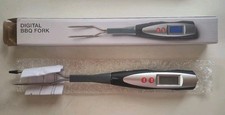 Sharper Image GRILL FORK THERMOMETER for Meats  Fish, Gently Used