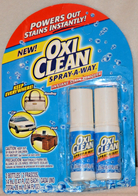 #ad OxiClean Spray A Way Instant StainRemover 2 Pack NOS 28 ml Bottle Travel 0.94 oz $26.09