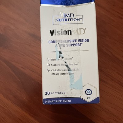 1MD Nutrition VisionMD Eye Vitamin CARMIS -Eye Supplement for Adults 30ct 12/27