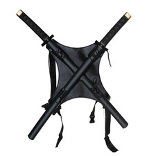 Classic Ninja Backpack with Katanas Costume Accessory - Underwraps