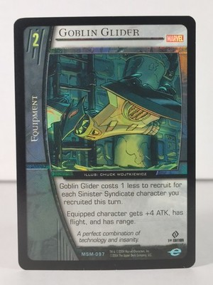 Goblin Glider - Foil - Web of Spider-Man - VS System - MSM 097 - 1st ed -T