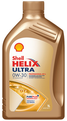Shell Helix Ultra Professional AV-L 0W-30 Motoröl 1 Liter VW 50400/50700