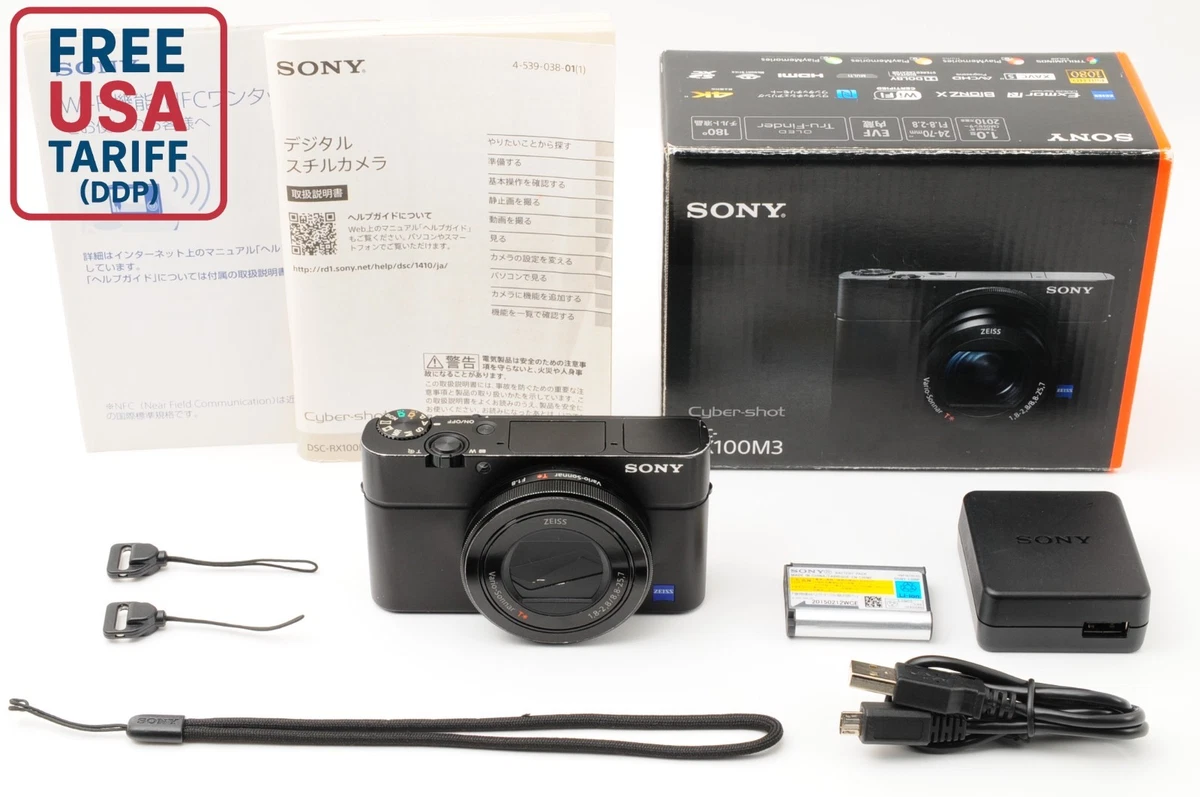 Sony Cyber-shot DSC-RX100 III Digital Cameras for sale | eBay