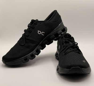 On Cloud X 4 Women Training Shoe Black Eclipse Workout Sneaker Sz 11 MPN 3WE3007