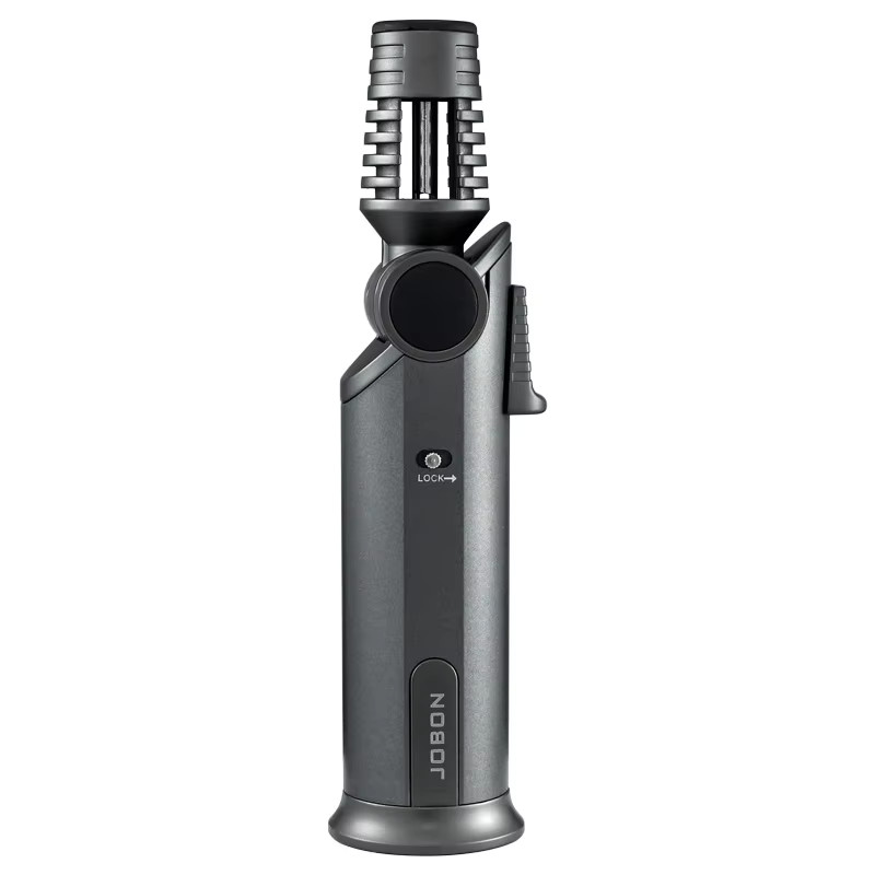 High-Temp Torch Lighter, Rotatable Nozzle & Lockable Flame for Camping & Outdoor