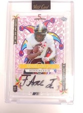 2023 Wild Card 5 Card Draw Frank Gore Jr. Pink Joker Auto 1/1