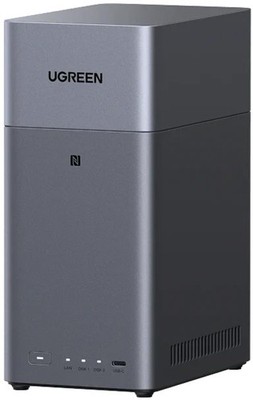 Ugreen - DH2300 - UGREEN NASync DH2300 2-Bay Desktop NAS, Support Capacity 60TB