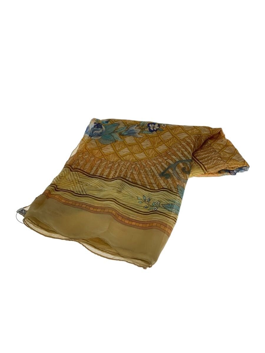 HERMES Scarf Silk BRW All Over Pattern Women s Kale90 JEUX DE PAILLE