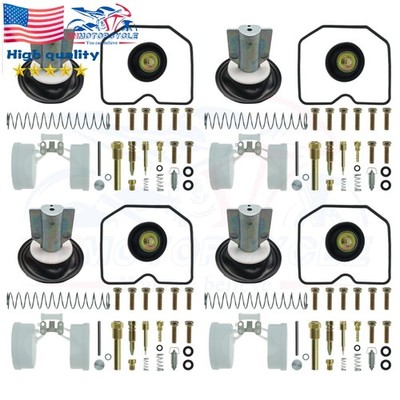 4PCS For Kawasaki Concours ZG1000 1989-2006 Carb Repair Kit Diaphragm float-US
